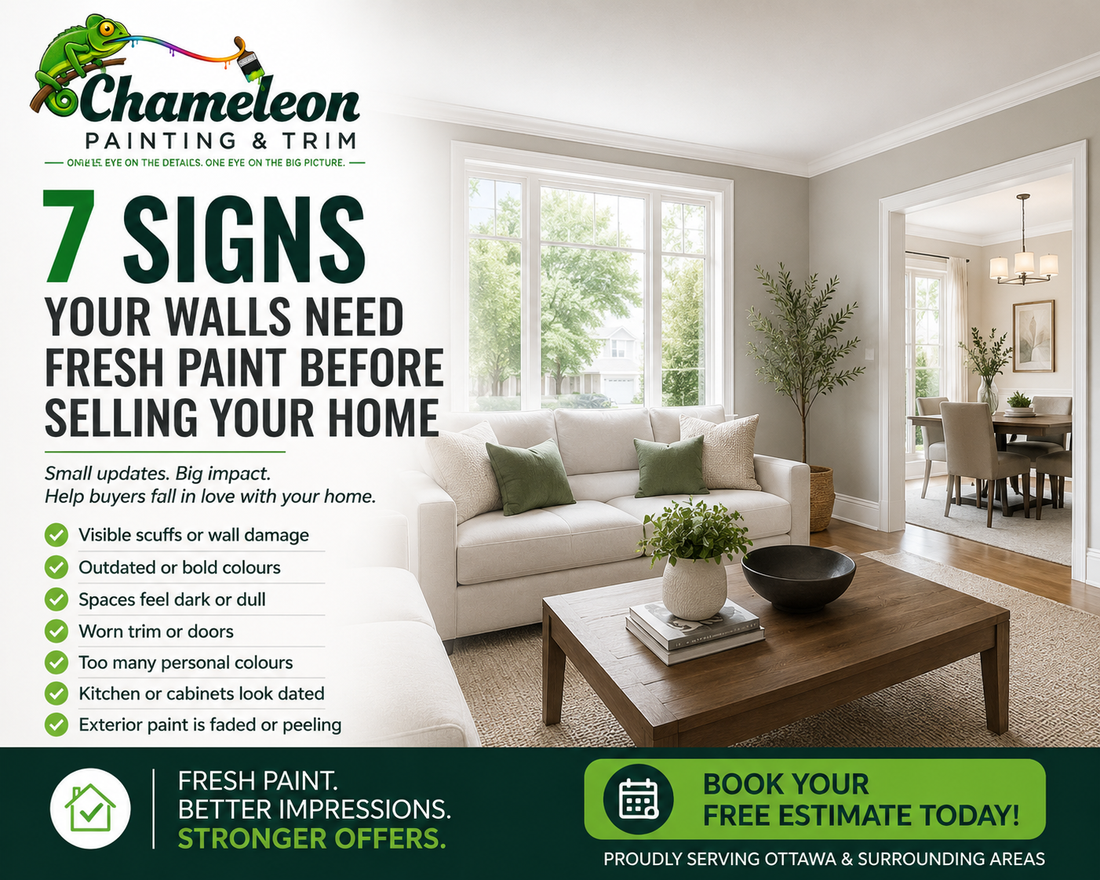 7 Signs Your Walls Need Fresh Paint Before Selling Your Home