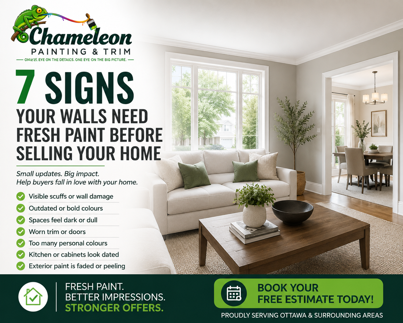 7 Signs Your Walls Need Fresh Paint Before Selling Your Home