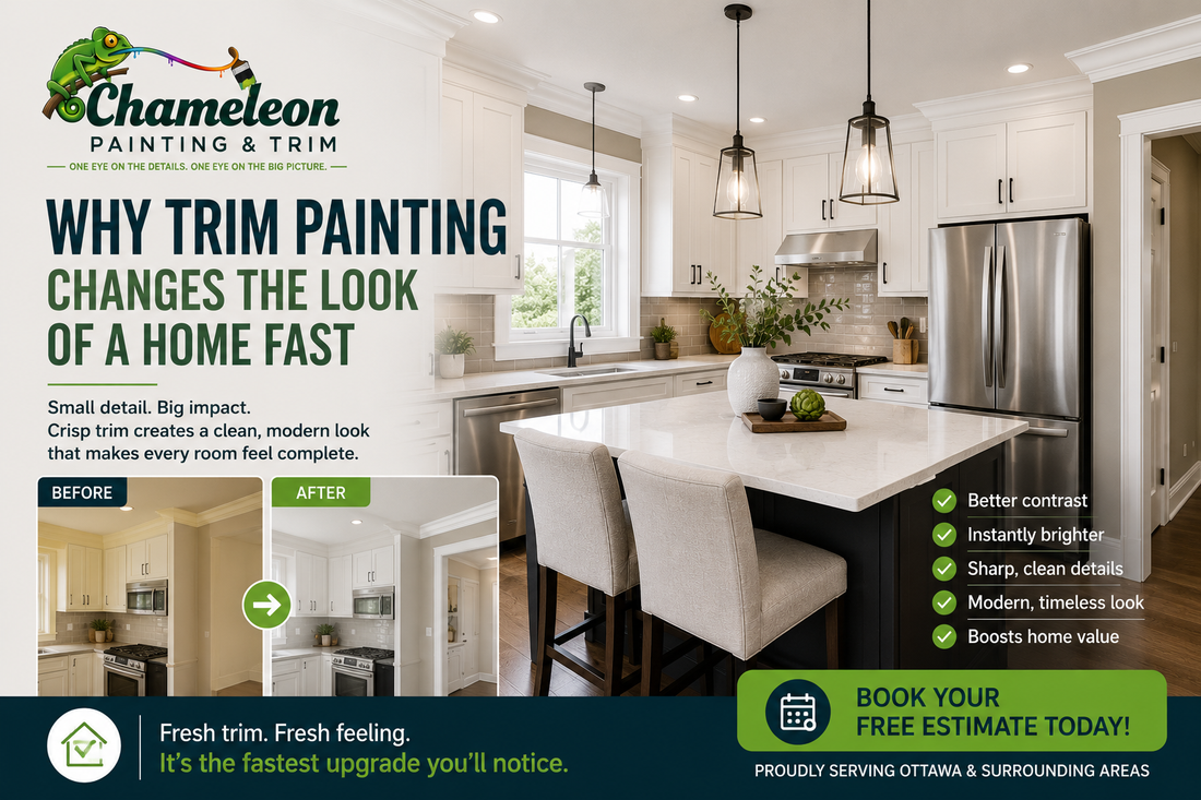 Why Trim Painting Changes the Look of a Home Fast