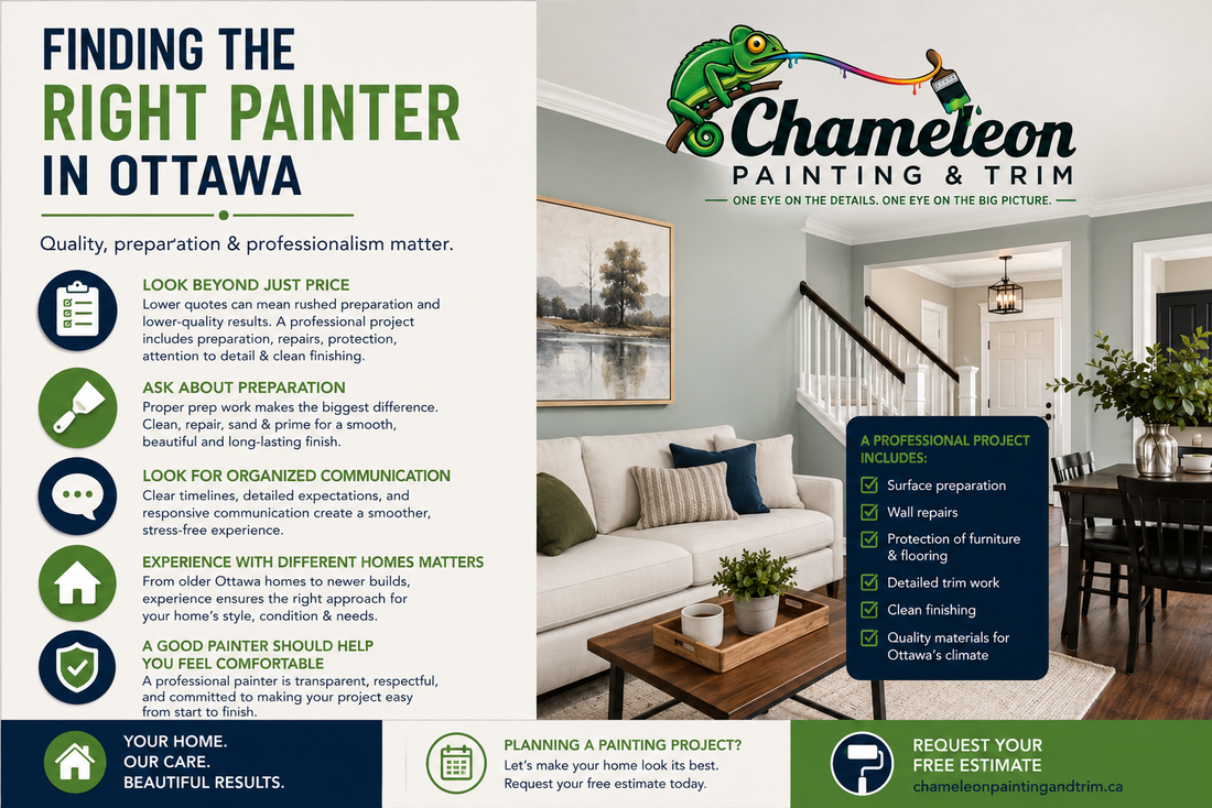 How to Choose the Right Painter in Ottawa