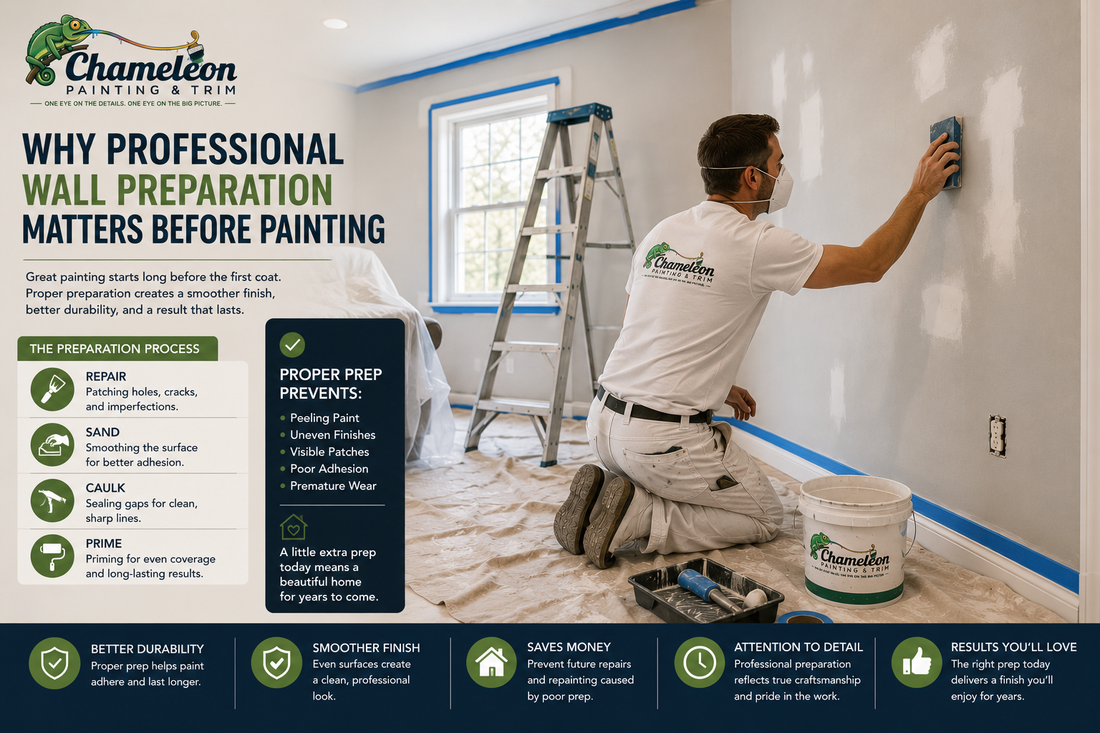 Why Professional Wall Preparation Matters Before Painting