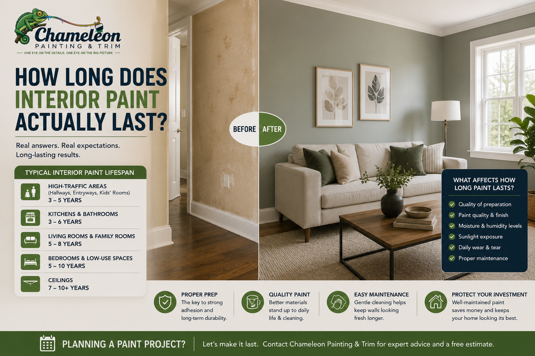 How Long Does Interior Paint Actually Last?